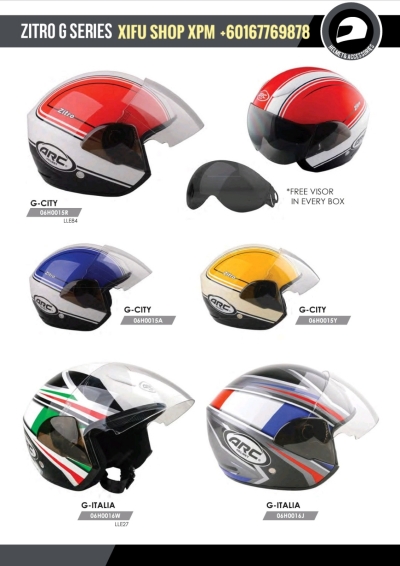 HELMET ARC SERIES PARTS CATALOG 