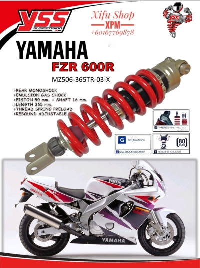 YSS ABSOBER & FORK SET KIT PARTS CATALOG 