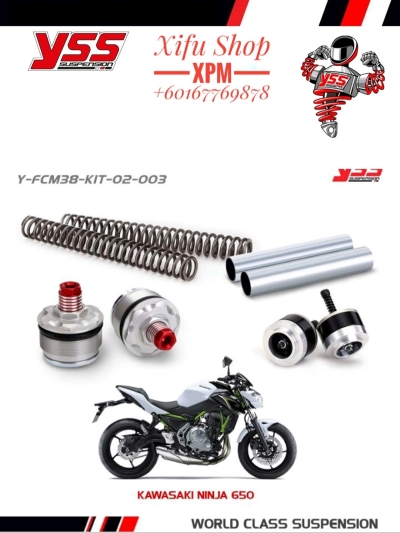 YSS ABSOBER & FORK SET KIT PARTS CATALOG 