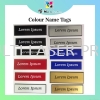 Colours Name Tag Name Tag / ID Card / Tagging / Door Name Plate