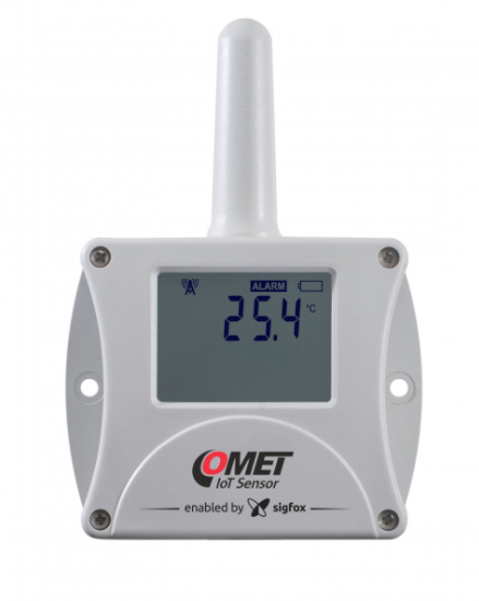 comet w0810 wireless thermometer with built-in sensor, sigfox iot