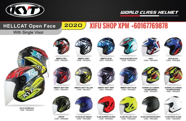 KYT HELMET PARTS CATALOG 