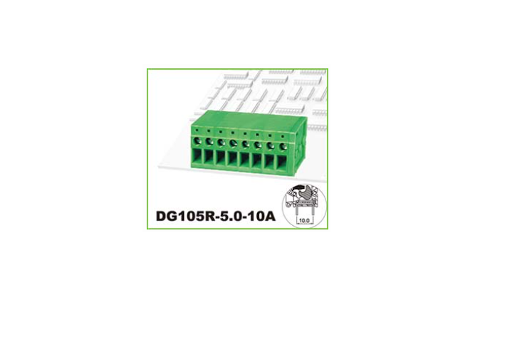 degson dg105r-5.0-10a pcb universal screw terminal block 