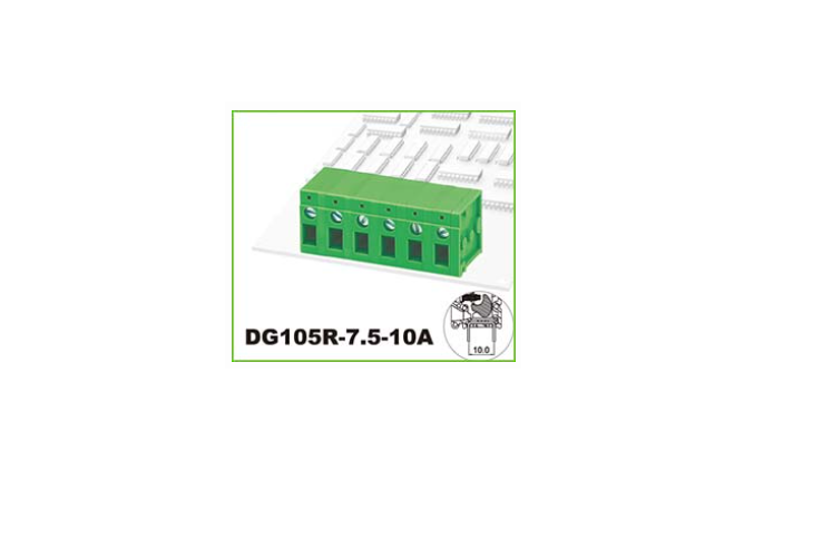 degson dg105r-7.5-10a pcb universal screw terminal block  