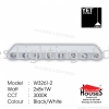 W3261 2X8W WH LED-WW LED Updownlight