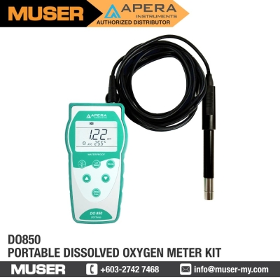 DO850 Portable Dissolved Oxygen Meter Kit | Apera by Muser