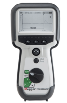 megger tdr1000/3p handheld tdr for power applications