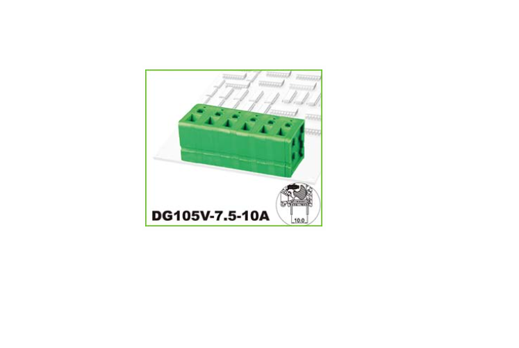 degson dg105v-7.5-10a pcb universal screw terminal block