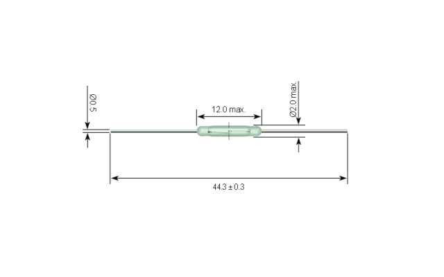 STANDEX ORD 219/08-10 AT KOFU Reed Switch ORD219