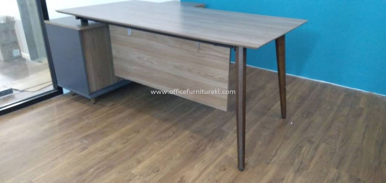 FREE DELIVERY & INSTALLATION VISTA EXECUTIVE OFFICE TABLE l L-SHAPE OFFICE FURNITURE l SELAYANG l SELANGOR l TOP 10 HOT ITEM