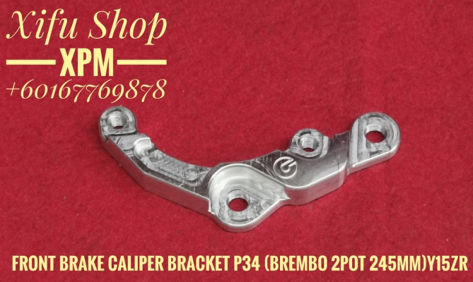 FRONT BRAKE CALIPER BRACKET P34 BREMBO 2 POT 245MM Y15ZR YT044305051 JEEE