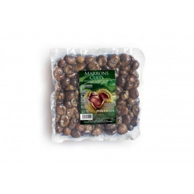 PONTHIER COOKED CHESTNUTS - PIECES 1KG