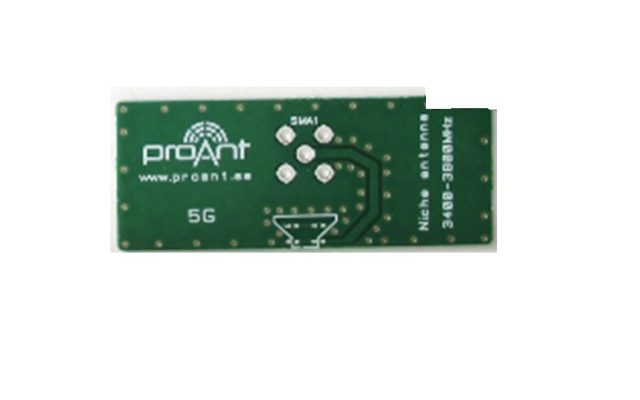 ProAnt Niche™ 5G Antenna, Small PCB embedded antenna for use on the the 5G cellular frequencies 3.4-