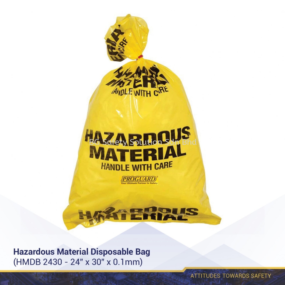 Hazardous Material Disposable Bag Hygiene & Sanitary Supply Industrial