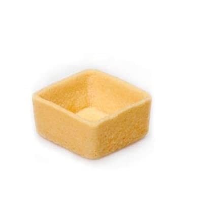 MINI SQUARE SWEET TARTLET SHELLS ( 288 PCS ) 33X33X17MM