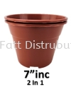 Pasu Pokok Bunga Flower Pot (By Set) PLS107/6, PLS106/4, PLS105/2 Flower Pot & Tray Gardening