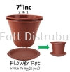 Pasu Pokok Bunga Flower Pot (By Set) PLS107/6, PLS106/4, PLS105/2 Flower Pot & Tray Gardening