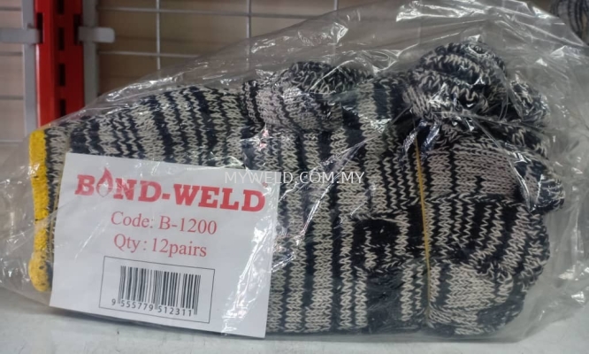 BOND-WELD B-1200 BATIK COTTON HANDGLOVE