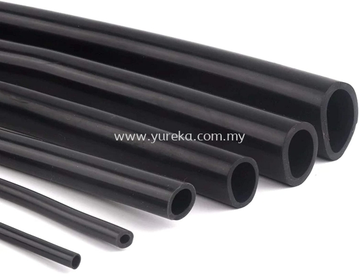 Silicone Rubber Tubing Black Color