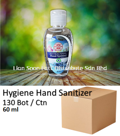 60ml Hand Sanitizer - 75% Alcohol Water Base