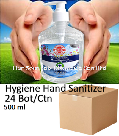 500ml Hand Sanitizer - 75% Alcohol Water Base