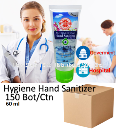 60ml Hand Sanitizer - 75% Alcohol Water Base