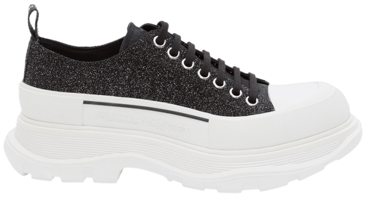 Alexander McQueen Tread Slick Lace-Up 'Galaxy Black'