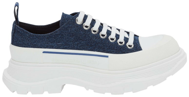 Alexander McQueen Tread Slick Lace Up 'Indigo'