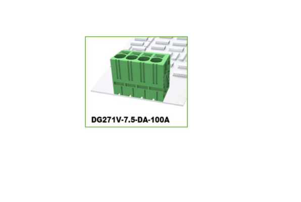 DEGSON DG271V-7.5-DA-100A PCB SPRING TERMINAL BLOCK