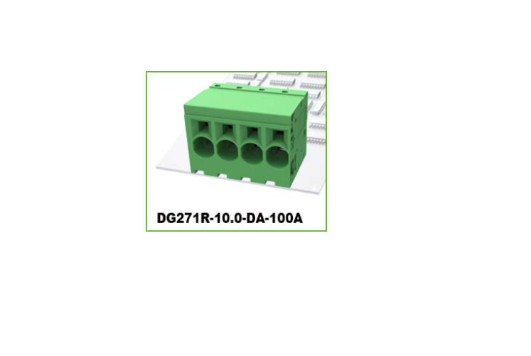 DEGSON DG271R-10.0-DA-100A PCB SPRING TERMINAL BLOCK