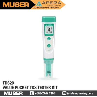 TDS20 Value Pocket TDS Tester Kit | Apera by Muser