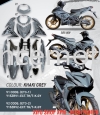 FULL BODY COVER SET COMPLETE GRAPHIC DESIGN PARTS CATALOG Y15ZR FULL COVER SET COMPLETE GRAPHIC DESIGN PARTS CATALOG