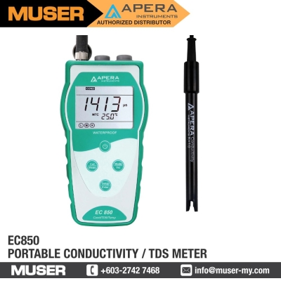 EC850 Portable Conductivity / TDS Meter | Apera by Muser