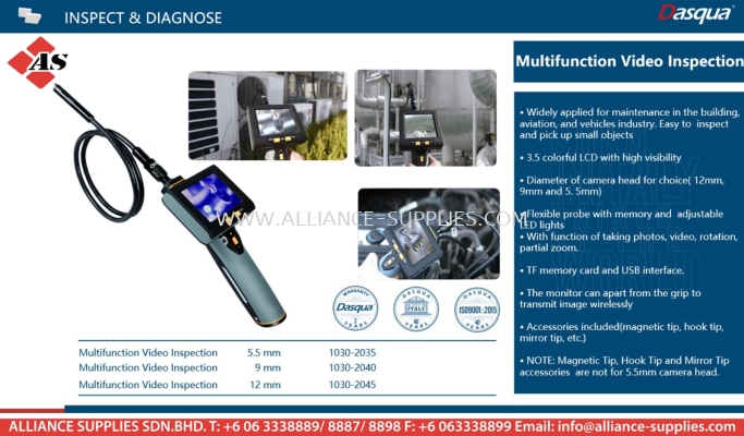 DASQUA Multifunction Video Inspection