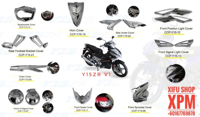 Y15ZR V1 ACCESSORIES PARTS CATALOG 