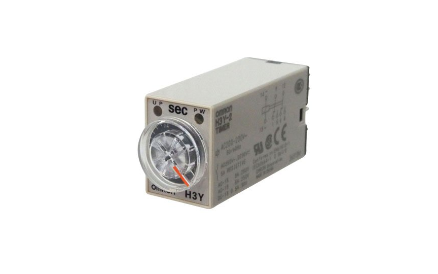 OMRON H3Y-[]-B Our Value Design Products Increase the Value of Your Control Panels. Miniature Timer 