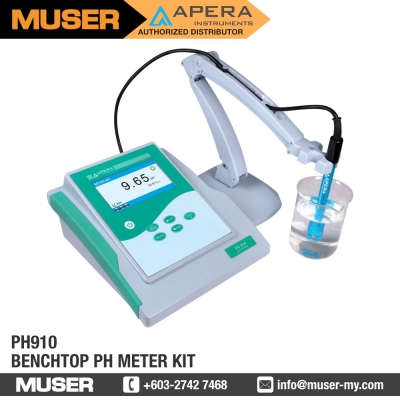 PH910 Benchtop pH Meter Kit | Apera by Muser