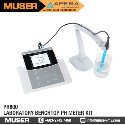 PH800 Laboratory Benchtop pH Meter Kit | Apera by Muser