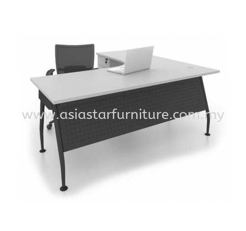 MADISON L-SHAPE WRITING OFFICE TABLE/DESK - L-Shape Office Table Bandar Utama| L-Shape Office Table Bandar Botanic | L-Shape Office Table Bandar Bukit Raja | L-Shape Office Table Bandar Bukit Tinggi