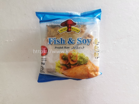 Fish & Soy 蘑菇牌金包银 300g