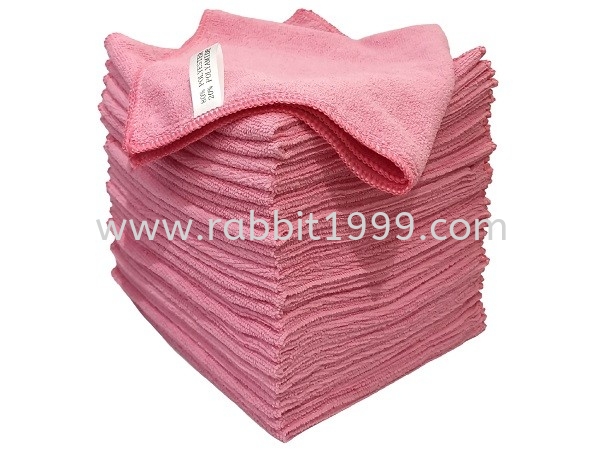 RABBIT MICROFIBER CLOTH - pink RABBIT CLEANING EQUIPMENT