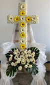 Cross 3  Cross Wreath ʮּ Condolences & Sympathy