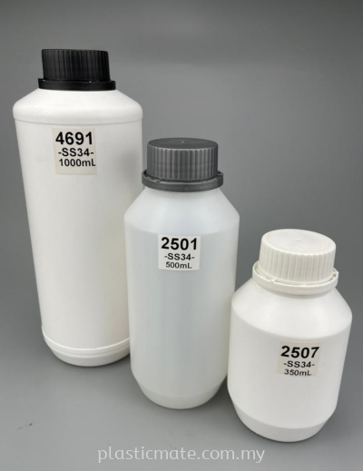 350-1000ml Chemical Bottle : 4691 & 2501 & 2507