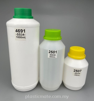 350-1000ml Chemical Bottle : 4691 & 2501 & 2507