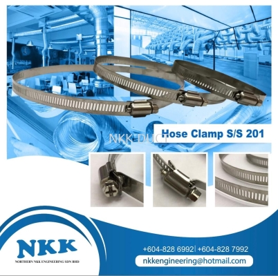 Hose Clamp Stainless Steel 201