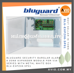 Bluguard Security Burglar Alarm 8 Zone Expander Module for V16 V16N with White Metal Box BLU-EXPZ08-SP01