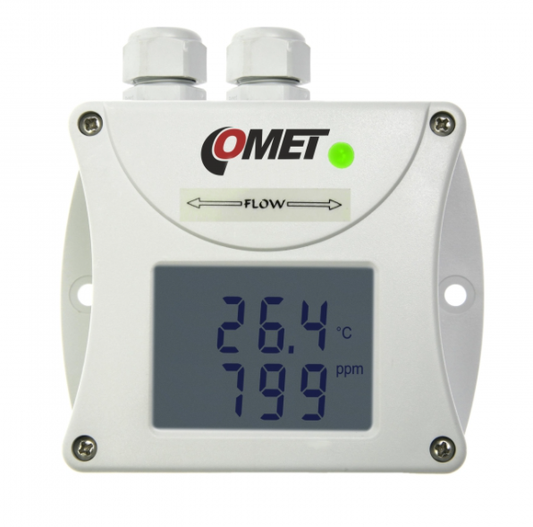 COMET T6445 CO2 concentration thermometer hygrometer with RS485 interface, duct mount