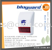 Bluguard Security Burglar Wireless Alarm Ximple W2 Indoor Siren 868MHz 100m 5V/1.5A 4xAA Battery as Backup BLU-XIM-IS02 Wireless Alarm BLUGUARD