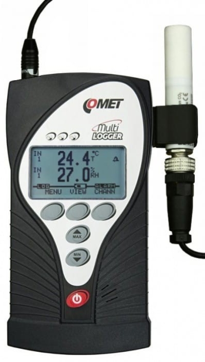 Comet M1440 - Multilogger - thermo-hygro-CO2 meter with four inputs, up to 50 000ppm CO2
