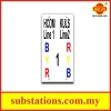 Transmission Tower Label Safety Signage Signage & Safety Accessories